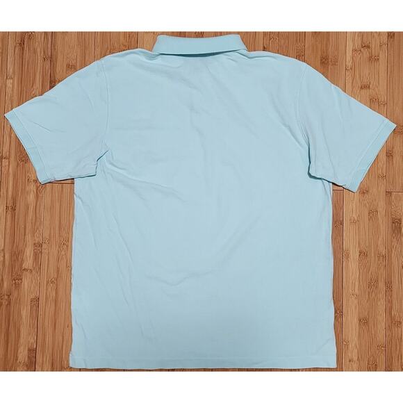 Vineyard Vines By Shep & Ian Shirt Golf Polo Mens Sz L Blue Short Sleeve Whale - Picture 7 of 7